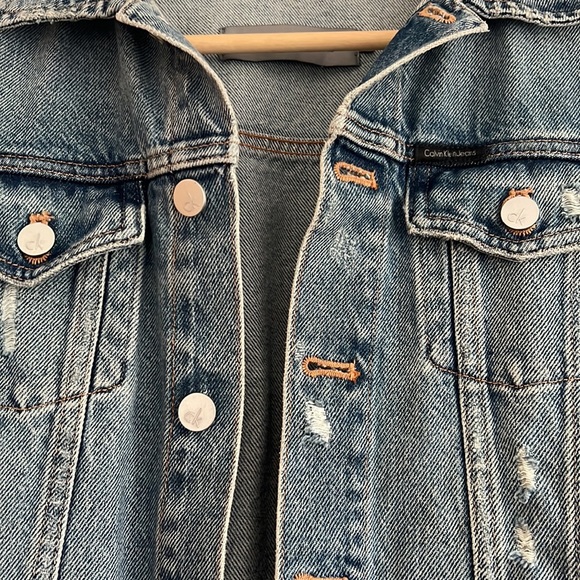 Calvin Klein Jean Jacket - Picture 3 of 5